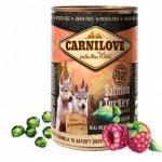 TOP 4. - Carnilove Dog Wild Meat Salmon & Turkey for Puppies 400 g