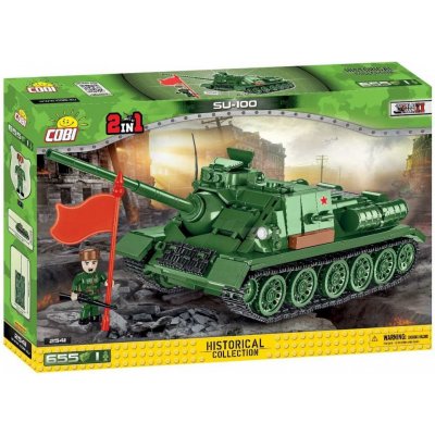 TOP 3. - COBI 2541 World War II Ruský stíhač tanků SU-100
