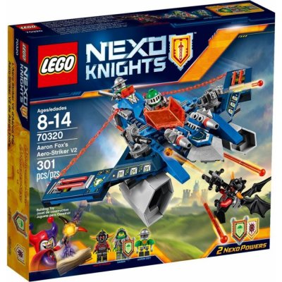 TOP 5. - LEGO Nexo Knights 70320 Aaronův Aero Striker V2