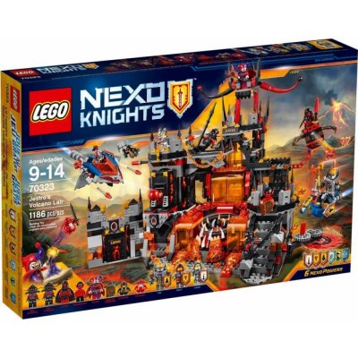 TOP 3. - LEGO Nexo Knights 70323 Jestrovo sopečné doupě