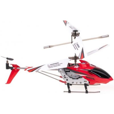 TOP 1. - RCobchod Syma S107H Phantom ultra odolný vrtulník s barometrem červená RTF 1:10