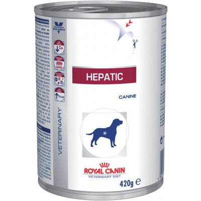 TOP 4. - Royal Canin Veterinary Diet Dog Hepatic konzerva 420 g