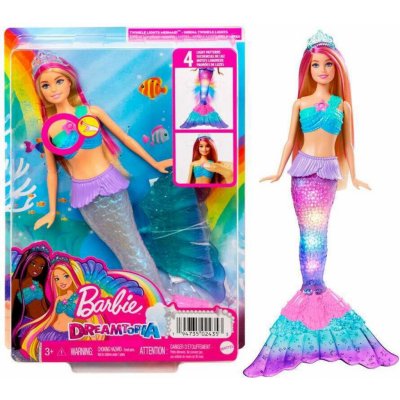 TOP 1. - Barbie Blikající mořská panna Blondýnka