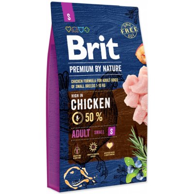 TOP 5. - Brit Premium by Nature Adult S 8 kg
