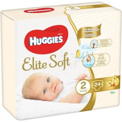TOP 5. - HUGGIES Elite Soft 2 4-6kg 24ks