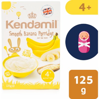 TOP 2. - KENDAMIL Jemná banánová 125 g