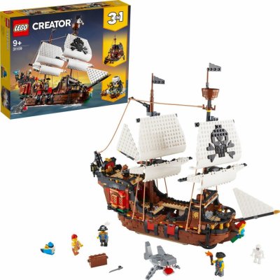 TOP 3. - LEGO® Creator 31109 Pirátska loď