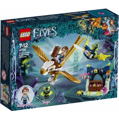 TOP 5. - LEGO® Elves 41190 Emily Jonesová a únik na orlovi