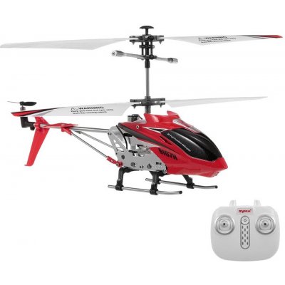 TOP 2. - RCobchod Syma S107H Phantom ultra odolný vrtulník s barometrem červená RTF 1:10