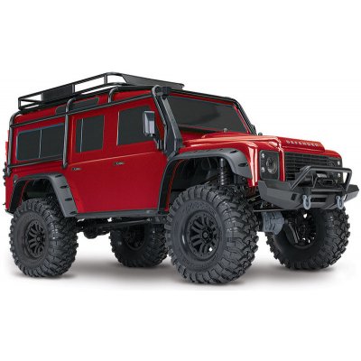 TOP 2. - Traxxas TRX-4 Land Rover Defender TQi RTR červená 1:10
