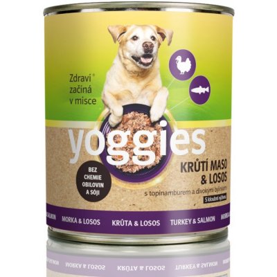 TOP 5. - Yoggies s krůtím masem lososem bylinkami a kloubní výživou 400 g
