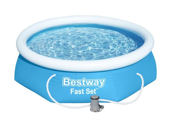 Bestway 57450 Bazén Fast Set 2,44 x 0,61 m s kartušovou filtrací SLEVA