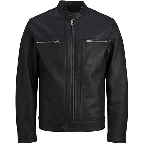 Jack&Jones Pánská bunda JJEROSS 12201456 Black