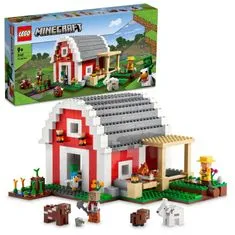 LEGO Minecraft 21187 Červená stodola nejlevnější