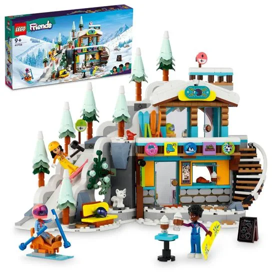 LEGO Friends 41756 Lyžařský resort s kavárnou