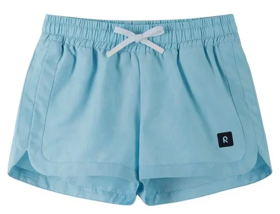 Reima dívčí plavkové kraťasy s UV filtrem 50+ Nauru akva - Light turquoise 5200158A-709A