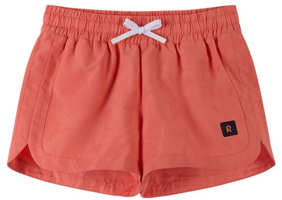 Reima dívčí plavkové kraťasy s UV filtrem 50+ Nauru akva - Misty Red 5200158A-324A