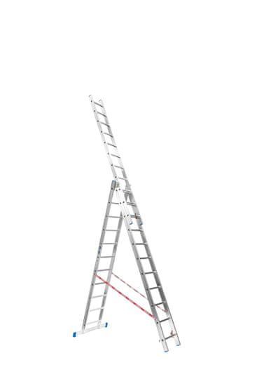 Venbos Trojdílný žebřík PROFI 3811 3x11 LEVNĚ