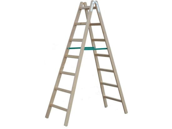 Woodland štafle malířské 7 př. STANDARD dřevěné