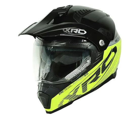 XRC helma Dual Alpiner black/fluo