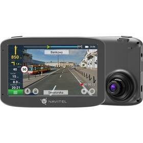 Navigační systém GPS NAVITEL RE 5 Dual, s kamerou černá levně