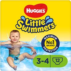 HUGGIES Little Swimmers vel. 3/4 (12 ks) VÝPRODEJ