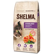 Shelma granule FM kočka sterilní losos 8 kg VÝPRODEJ