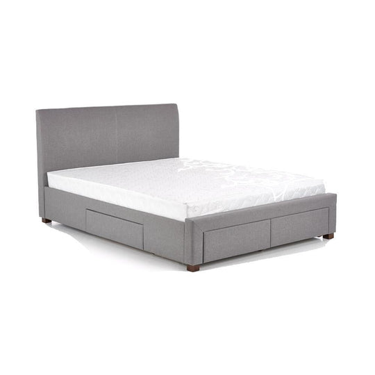 Čalouněná postel Marion 160x200, šedá, bez matrace výprodej