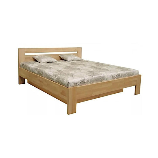 Dřevěná postel Kars 2, 180x200, masiv, vč. roštu, bez matrace