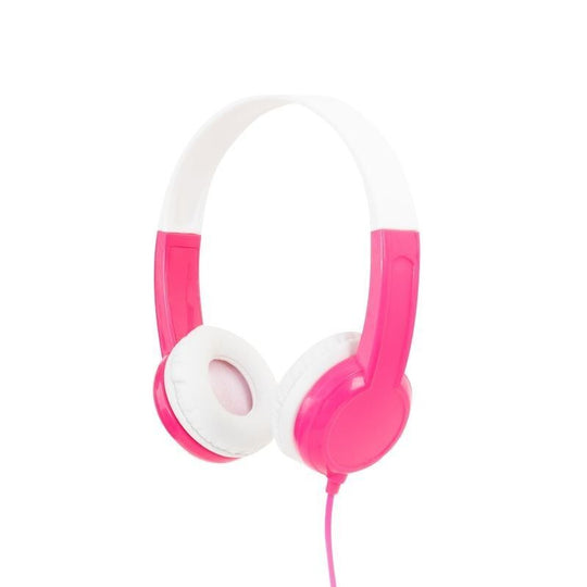 Sluchátka přes hlavu BuddyPhones Discover, růžová