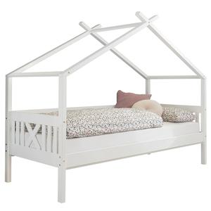 KARLONIE 2, bílá, 90x200 cm Domečková postel