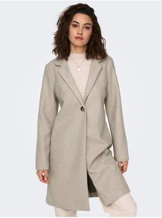 Béžový dámský kabát ONLY Emma výprodej