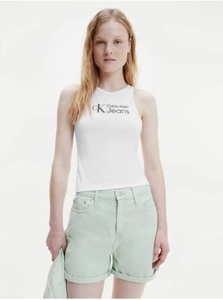 Bílé dámské tílko Calvin Klein Jeans