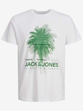 Bílé klučičí tričko Jack & Jones Marina