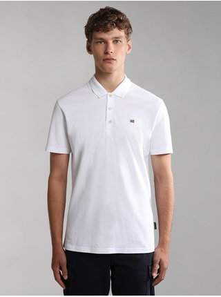 Bílé pánské polo tričko NAPAPIJRI výprodej