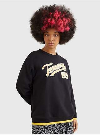 Černá dámská mikina Tommy Jeans akce