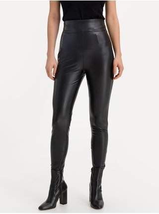 Černé dámské legíny Guess Priscilla