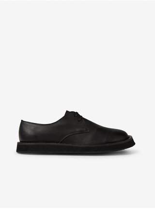 Černé pánské kožené boty Camper