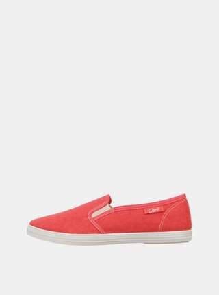Červené dámské slip on SAM 73