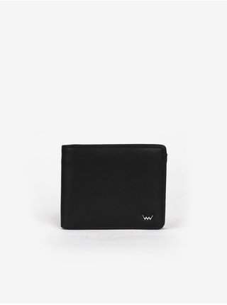 Černá pánská kožená peněženka Vuch Joshua