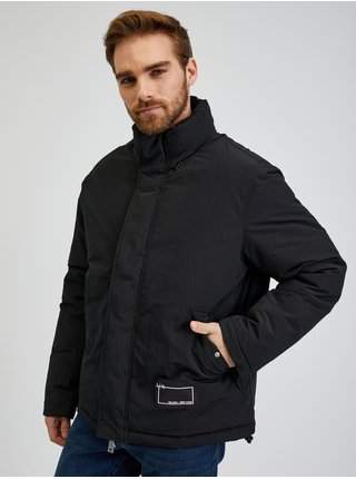 Černá pánská zimní bunda Armani Exchange výprodej
