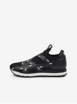 Černé dámské slip on tenisky DKNY Jace VÝPRODEJ