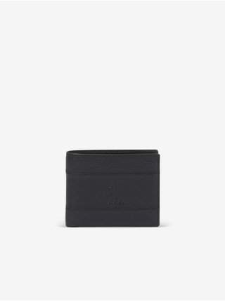 Černá pánská kožená peněženka U.S. Polo Assn. Horiz levně