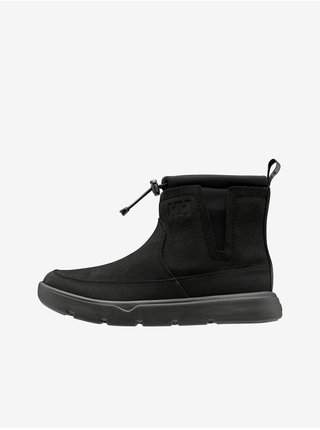 Černé dámské kotníkové kožené boty HELLY HANSEN Adore
