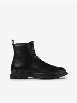 Černé pánské kožené kotníkové boty Camper Noray Negro pánská obuv