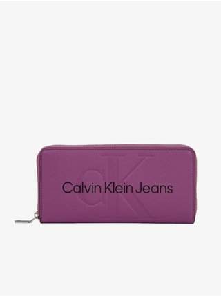 Fialová dámská peněženka Calvin Klein Jeans