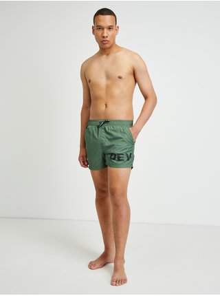 Khaki pánské plavky Devergo