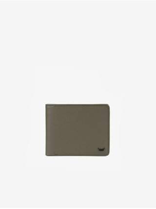 Khaki pánská kožená peněženka VUCH Sirio
