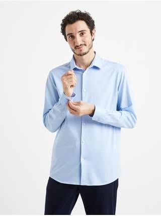 Modrá pánská košile Celio Vactive