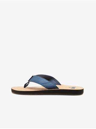 Modré pánské pantofle Quiksilver